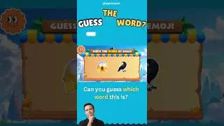 🤔📖 Guess the Word or Fail! 💥🧠 #EmojiChallenge #WordTrivia