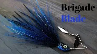 Better Than A Chatter Bait?! Tying On A Battle Baits Brigade Blade