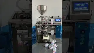 paste liquid premade bag filling packing machine