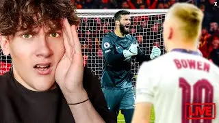 Alisson Saves CRUCIAL Bowen Penalty | Liverpool 1-0 West Ham LIVE Reaction