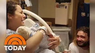 New Mom Gets A Heartfelt Marriage Proposal In The Delivery Room | TODAY