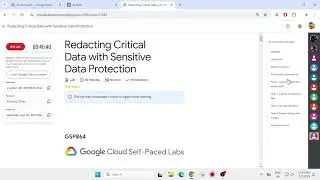 Redacting Critical Data with Sensitive Data Protection  || #GSP864 || #2025 Solution
