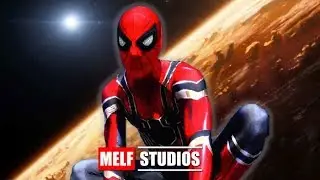 SPIDER-MAN TESTS NEW IRON SPIDER SUIT! Real Life Superhero Movie - MELF