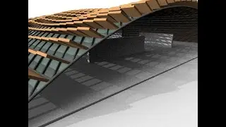 Grasshopper Surface Panelization and Panel Rotation - Firefly Plug-in-(Hareket &Ouml;nsezili Sergi)