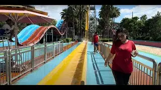 Waterpark Longest Ride | 4K HDR | Worlds Of Wonder | India | 4dost007