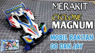 MERAKIT MINI 4WD CYCLONE MAGNUM | LET'S AND GO | TAMIYA KW