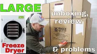 HARVESTRIGHT Large Freeze Dryer Review, Unboxing and Problems #harvestright