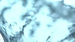 Blue Water Splash Isolated on White Background | Stock Footage - Videohive