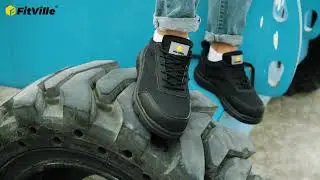 Best Composite Toe Shoes for Warehouse & Forklift Work | FitVille TitanToe SR