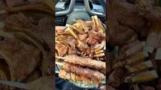 The secret to eating a lot is onions.🤤🤤🤤🤤🤤🍢🍢🍢🍢 #food#asmr #mukbang #abdulboriy