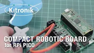 Компактная плата робототехники для Raspberry Pi Pico от Kitronik