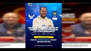 CULTE D'ACTION DE GRACE AVEC Serviteur Inutile: Torrent MAKANDA MOUTOUM