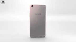 Oppo R9 Rose Gold 3D model by 3DModels.org