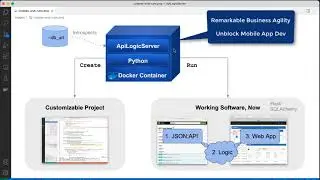 Instant API and Web App, with API Logic Server, VS Code, and Docker