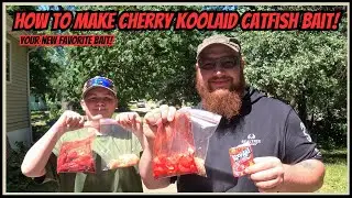 How to make &ldquo;CHERRY BOMBS&rdquo;  koolaid catfish bait!