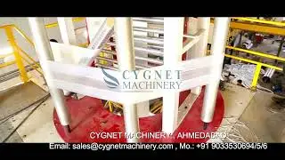 ABA Two Layer Blown Film Extrusions Machine