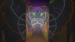 Electric Safari (Zoo Lights) #entertainment #vlog #fyp #foryou #latino #christmas #zoo #animals