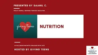 Project EdIndia: Nutrition