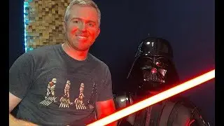 New Neopixel Lightsaber connector review and the enhanced red blade