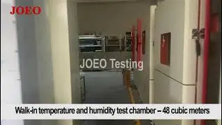 walk in environmental chamber test chamber -- 48 cubic meters