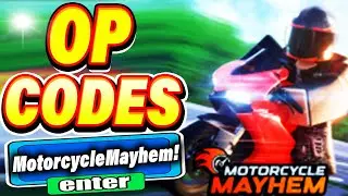 ALL NEW *SECRET CODES* IN ROBLOX MOTORCYCLE MAYHEM ( new codes in roblox Motorcycle Mayhem ) NEW