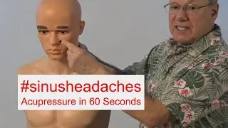 #sinusheadaches - Acupressure in 60 Seconds