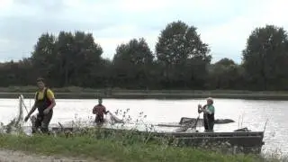 Lake netting in France