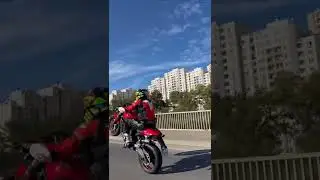 Ducati Monster 696 Wheelie!