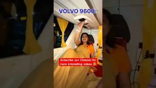 MOST LUXURIOUS VOLVO BUS IN INDIA 🚍| Volvo 9600 Premium Luxury Bus #Volvo #bus #luxury #shorts