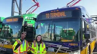 King County Metro South Base Test Charging Facility Tour