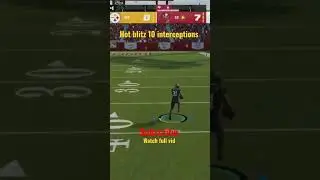 🔥Hot blitz got me 10 interceptions/ 4-3 even