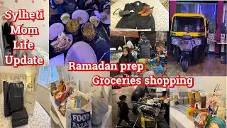 Sylheti Mom Lifestyle Update! Ramadan Prep Groceries Shopping With Family 😊 #views #viral #foryou 