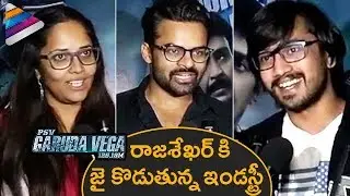 Tollywood Celebs Hail Garuda Vega Movie & Rajasekhar | Sunny Leone | Shraddha Das | Pooja Kumar