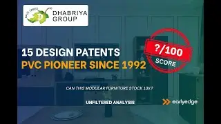 Dhabriya Polywood: Hidden UPVC Furniture & Building Products Play?