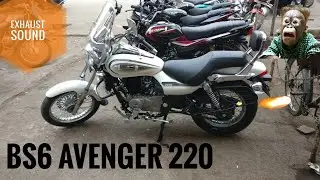 BS6 AVENGER 220 - EXHAUST SOUND 🔥🔥🔥