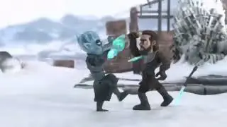 Jon Snow VS Night King | Animation