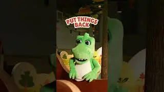 Rex demonstrates the dos & don'ts at KidsSTOP