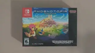 Phoenotopia Awaking Nintendo Switch Collector Edition Unboxing