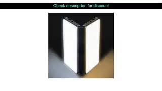 Manbily MFL-06 Photography Lighting Dimmable 180 LED Video Light 4500mAh Rechargable Camera Fill Li