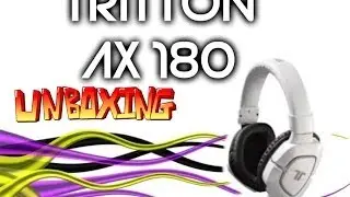 UNBOXING /cascos gaming TRITTON AX 180. :D