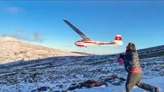 K8B RC Glider   Slope Soaring Isle of Man HD 1080p