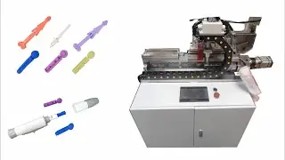 Automatic Needle Placing and Injection Molding Machine for Lancets