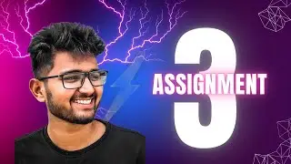 I edited Assignment 3 for #tharunspeaks || #notjustavideoeditingcourse #videoediting