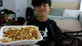 ASMR Eating Poutine!