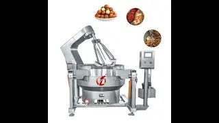 Qiangda Machinery's fully automatic planetary mixing wok.
