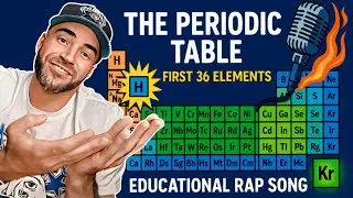 The Periodic Table 🎵 | The First 36 Elements Explained in a Rap! 