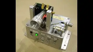Испытание на стенде FM-приёмника трансвертера VK3CV 122 ГГц
