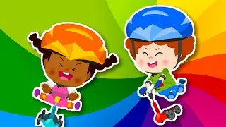Zing Zing Scooter Song ♬ | Riding a scooter is so fun! 😆 | Car Song for Kids ★ TidiKids