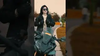 Slow Motion bike lover Korean  Girls 💗 | Viral Cute Girls Edit | CapCut Trending Video 2025