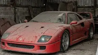 ASMR Ferrari F40 Restoration | Abandoned 1989 Ferrari Rebuilt to Factory New